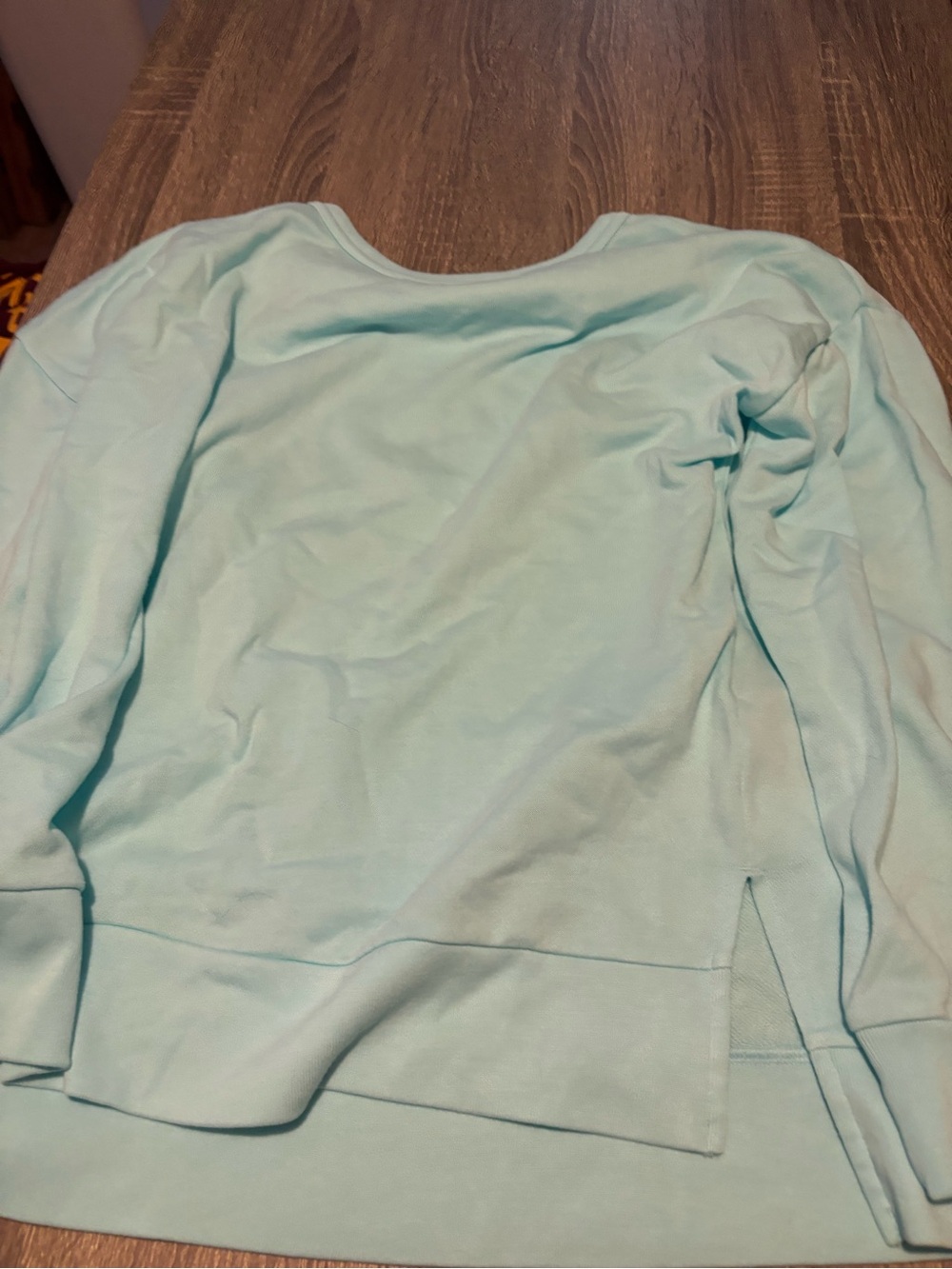 Buffalo David Bitton Light Aqua Crewneck Long Sleeve
